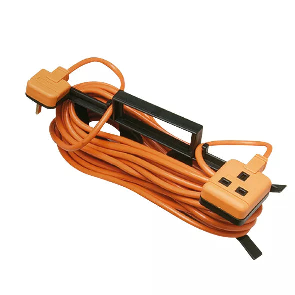 MASTERPLUG 13A 1-GANG UNSWITCHED EXTENSION LEAD 15M - MonkeyTools
