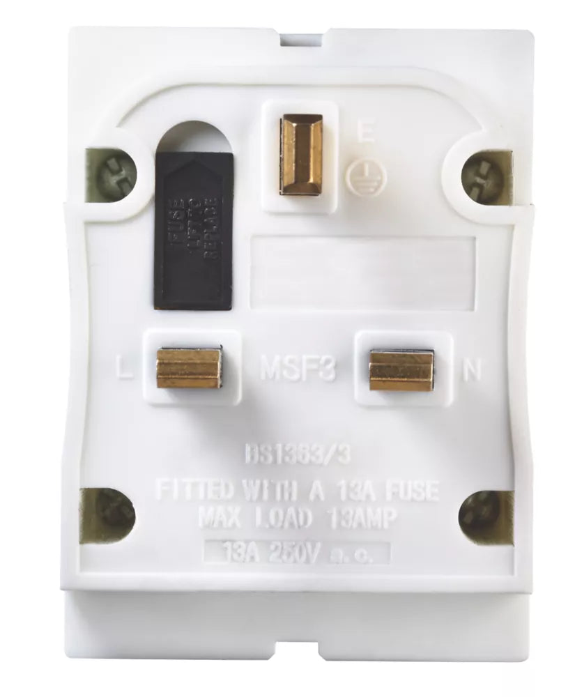 MASTERPLUG 13A FUSED 3-WAY PLUG ADAPTOR - MonkeyTools
