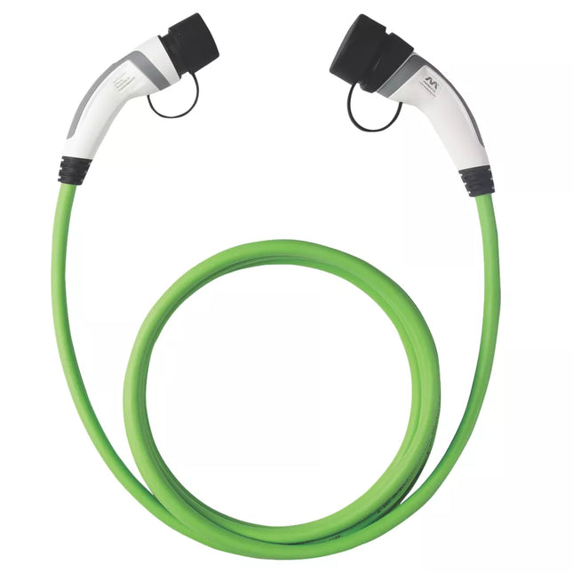 MASTERPLUG 32A 22KW 3-PHASE MODE 3 TYPE 2 PLUG EV CHARGING CABLE 5M - MonkeyTools