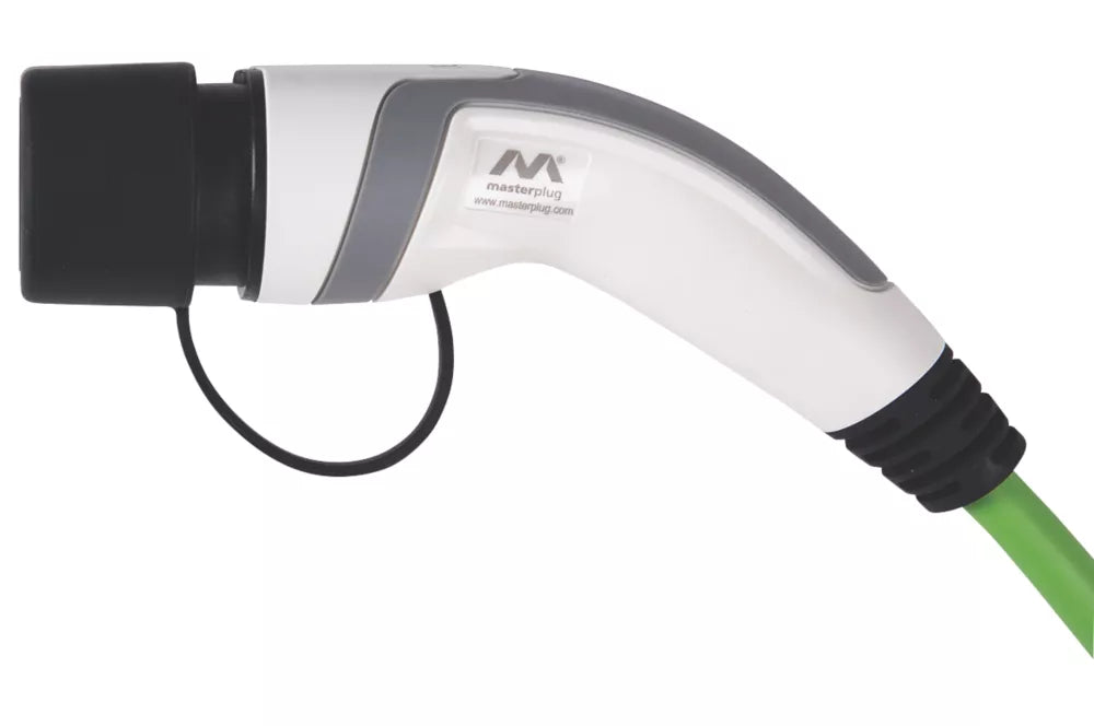 MASTERPLUG 32A 7KW MODE 3 TYPE 2 PLUG EV CHARGING CABLE 5M - MonkeyTools