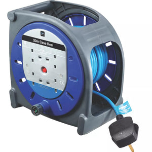 MASTERPLUG HBT2013BQ/4-XD 13A 4-GANG 20M CABLE REEL 240V - MonkeyTools