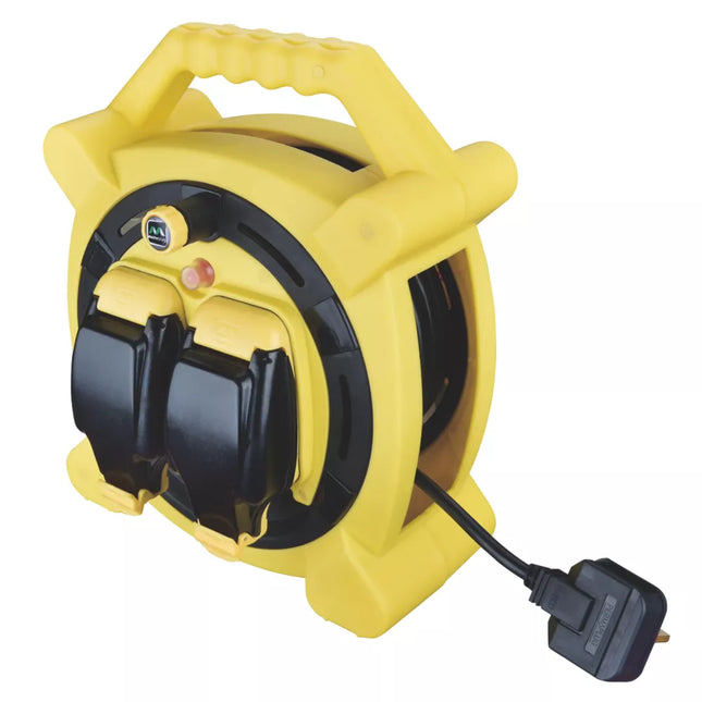 MASTERPLUG HLP2013/2IP-MP 13A 2-GANG 20M CABLE REEL 240V - MonkeyTools