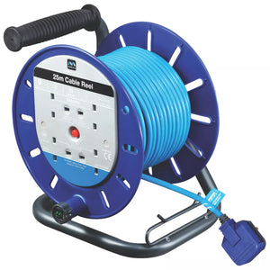 MASTERPLUG LDCT2513BQ/4-XD 13A 4-GANG 25M CABLE REEL 240V - MonkeyTools