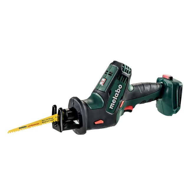 Metabo SSE 18 LTX 18v Compact Reciprocating Saw In Metloc 602266840 - MonkeyTools
