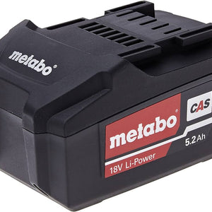METABO 625592000 18V LI-POWER 5.2AH LI-ION BATTERY - MonkeyTools