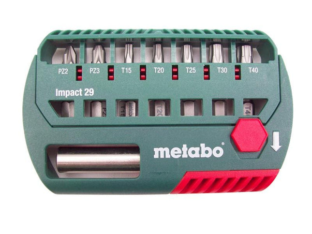 METABO 628849000 X8 PIECE 29MM POZI & TORX IMPACT BIT BOX SET - MonkeyTools