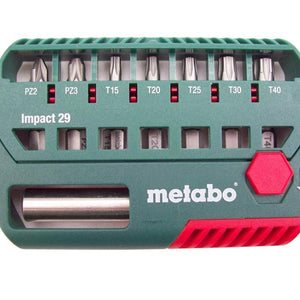 METABO 628849000 X8 PIECE 29MM POZI & TORX IMPACT BIT BOX SET - MonkeyTools