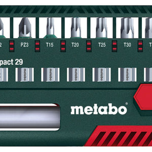 METABO 628849000 X8 PIECE 29MM POZI & TORX IMPACT BIT BOX SET - MonkeyTools