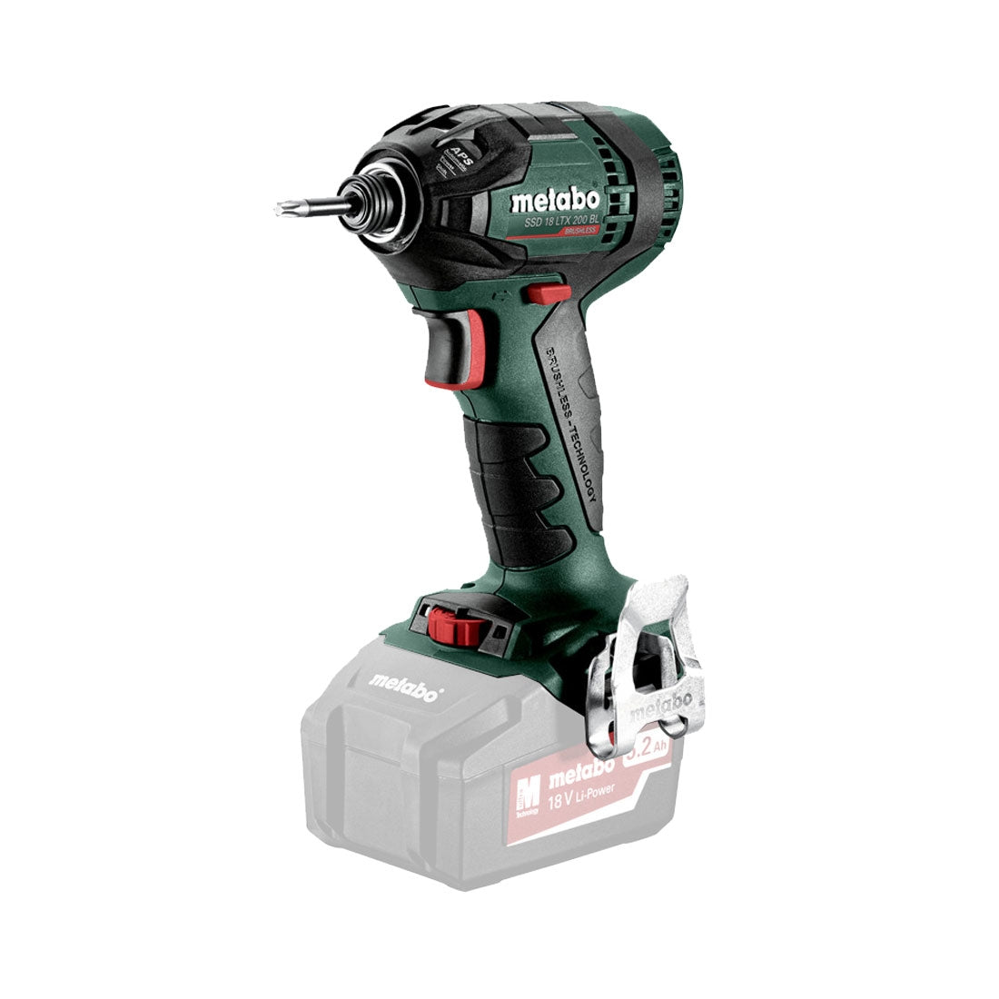METABO SSD 18 LTX 200 BL BRUSHLESS IMPACT DRIVER BODY ONLY 602396890 - MonkeyTools