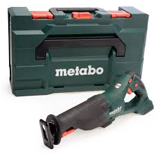 METABO SSE 18 LTX COMPACT SABRE SAW BODY ONLY IN METABOX 145 CARRY CASE - MonkeyTools