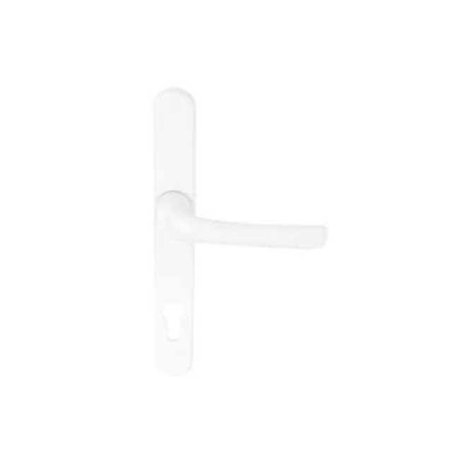 MILA PROLINEA LEVER DOOR HANDLES PAIR WHITE - MonkeyTools