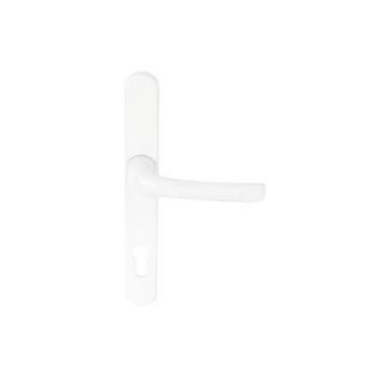 MILA PROLINEA LEVER DOOR HANDLES PAIR WHITE - MonkeyTools