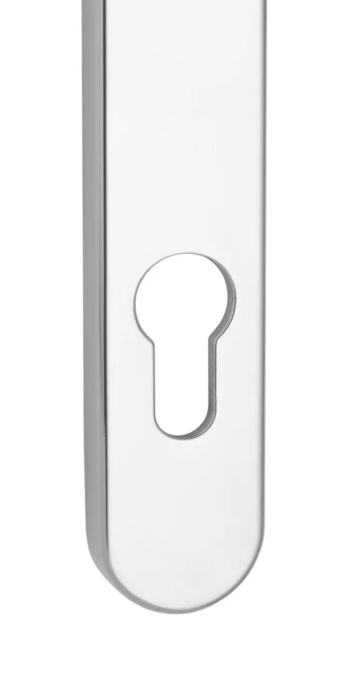 MILA PROLINEA LEVER DOOR HANDLES TYPE B PAIR POLISHED CHROME - MonkeyTools
