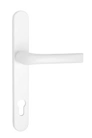 MILA PROLINEA TYPE B LEVER DOOR HANDLES PAIR WHITE - MonkeyTools