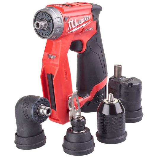 Milwaukee M12FDDXKIT-202X 12V 4-in-1 FUEL Drill Driver Kit with Interchangeable Heads 4933464980 - MonkeyTools