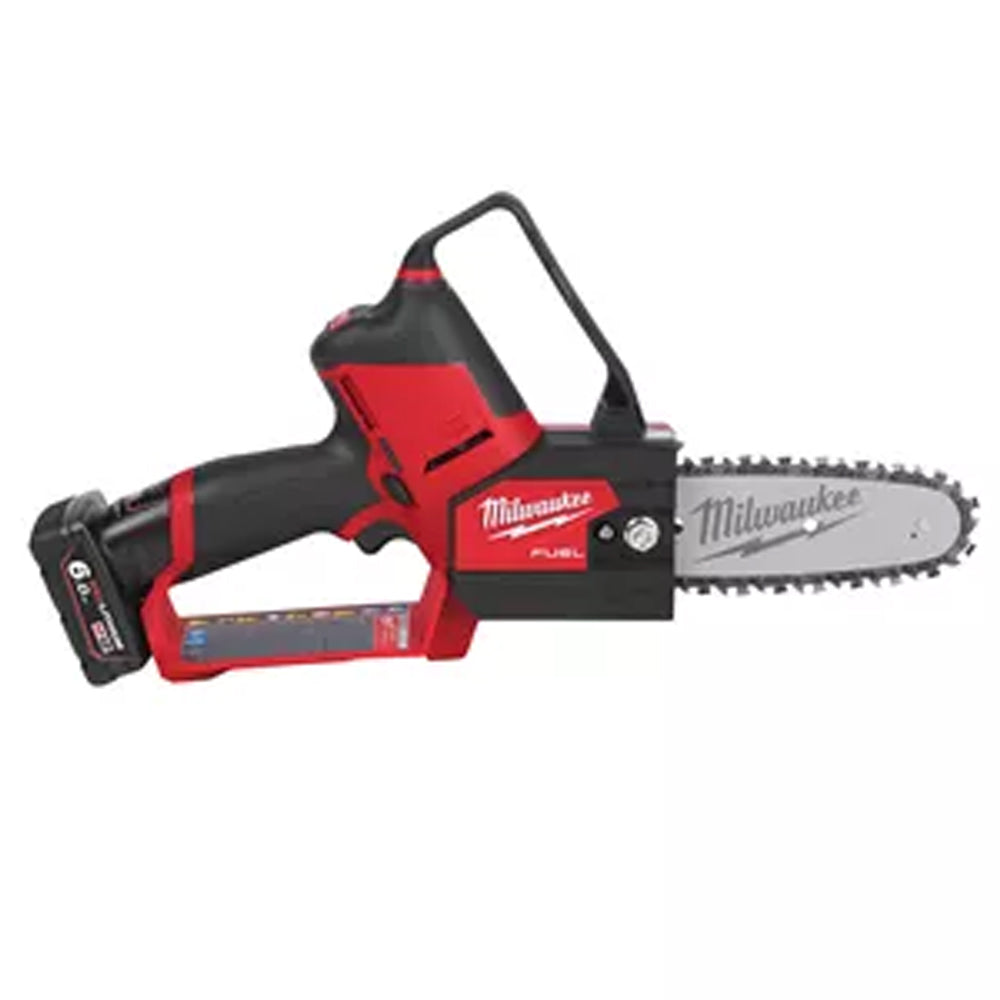 Milwaukee M12FHS-602X 12V 6" FUEL Brushless Hatchet Pruning Saw With 2 x 6.0Ah Battery & Charger 4933472213 - MonkeyTools