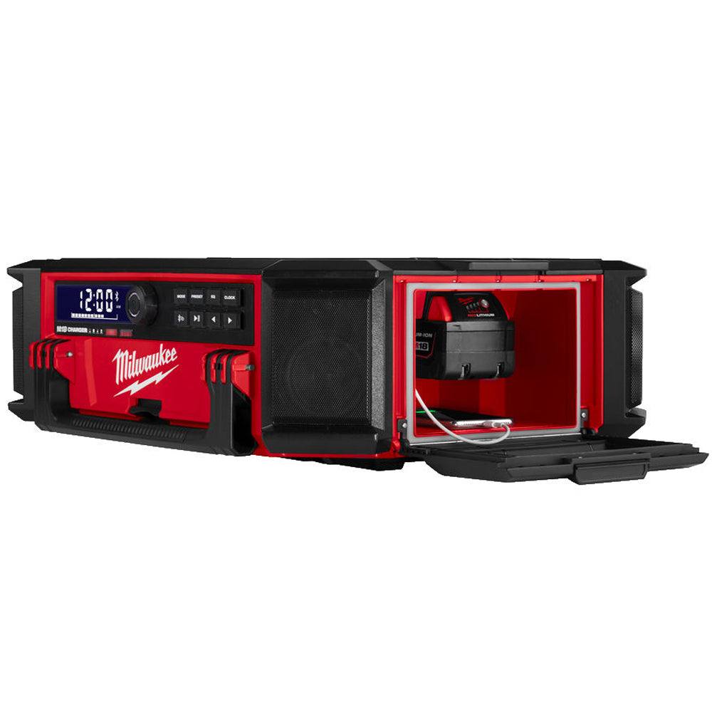 Milwaukee M18PRCDAB+ 18V AM/FM Packout Radio Body Only 4933472113 - MonkeyTools