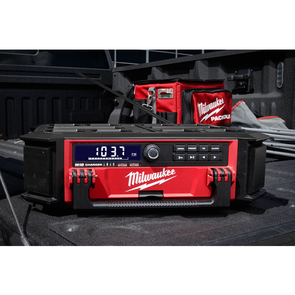 Milwaukee M18PRCDAB+ 18V AM/FM Packout Radio Body Only 4933472113 - MonkeyTools