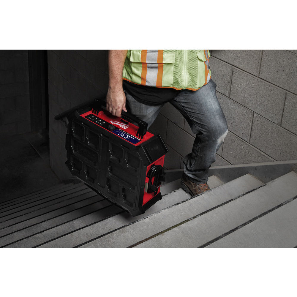 Milwaukee M18PRCDAB+ 18V AM/FM Packout Radio Body Only 4933472113 - MonkeyTools