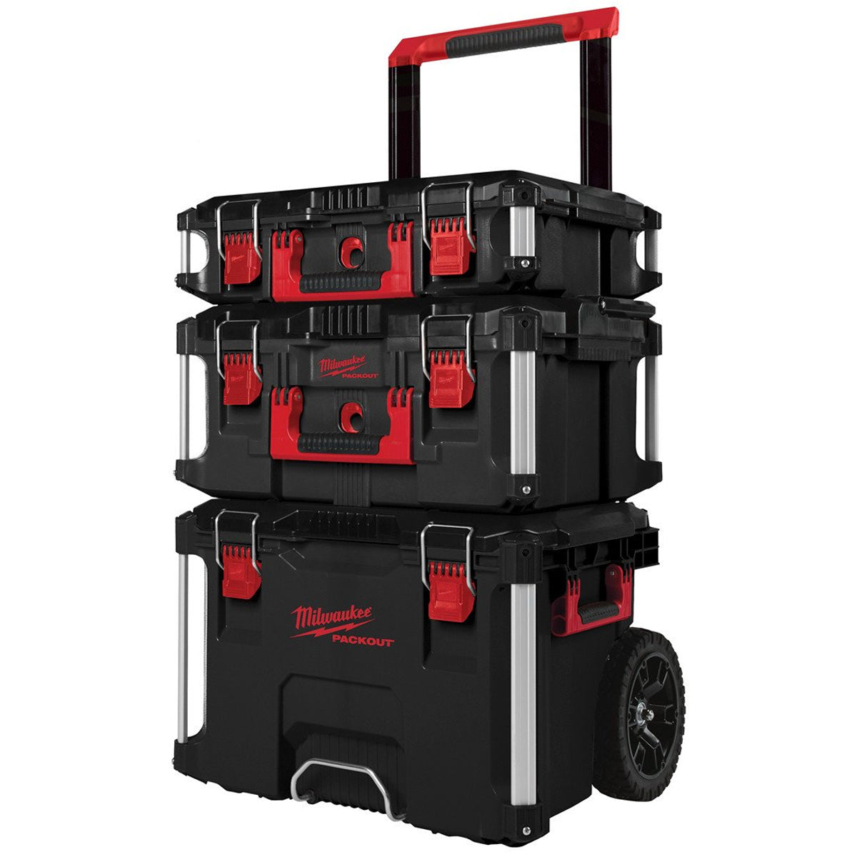 Milwaukee 12V 8 Piece Power Tool Kit With 3 x 6.0Ah Battery Charger & Trolley Toolbox - MonkeyTools