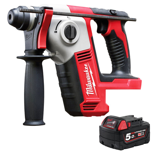 Milwaukee M18BH-0 18V SDS 2 Mode Hammer Drill with 1 x 5.0Ah Battery - MonkeyTools