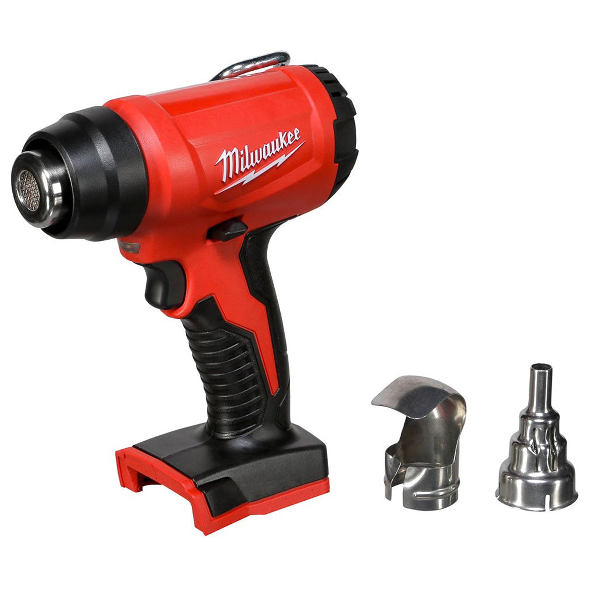 Milwaukee M18BHG-0 18V Cordless Compact Heat Gun with 1 x 5.5Ah Battery Charger & Bag - MonkeyTools