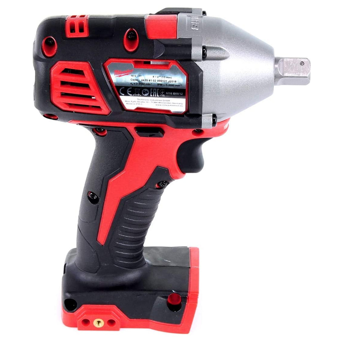 Milwaukee M18BIW12-0 18V Compact 1/2" Impact Wrench Body Only 4933443590 - MonkeyTools