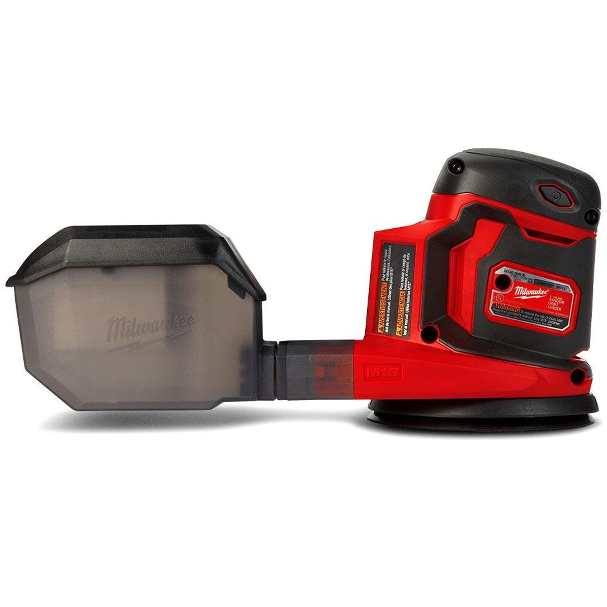Milwaukee M18BOS125-0 18V 125mm Random Orbital Sander with 1 x 5.5Ah Battery Charger & Bag - MonkeyTools