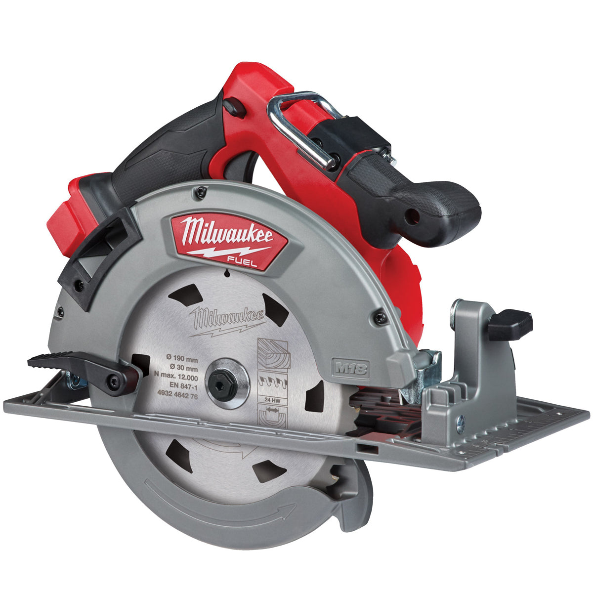 Milwaukee M18FCS66-0 M18 18V Fuel Brushless 66mm Circular Saw with 1 x 5.0Ah Battery & Charger - MonkeyTools