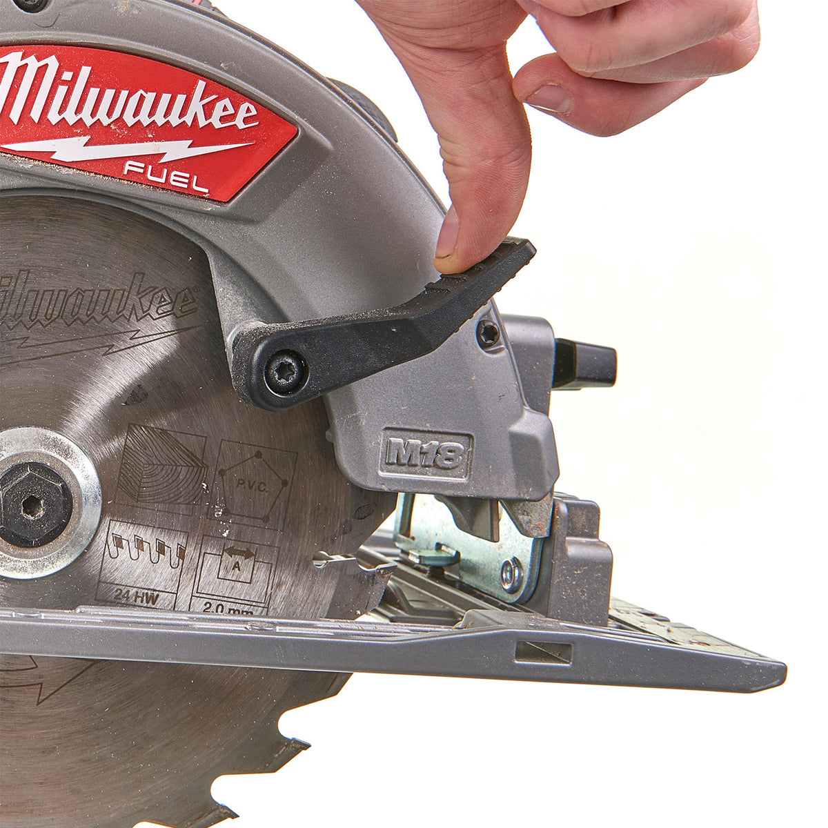 Milwaukee M18FCS66-0 M18 18V Fuel Brushless 66mm Circular Saw with 1 x 5.0Ah Battery & Charger - MonkeyTools