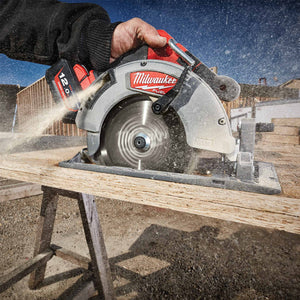 Milwaukee M18FCS66-0 M18 18V Fuel Brushless 66mm Circular Saw with 2 x 5.0Ah Battery & Charger - MonkeyTools