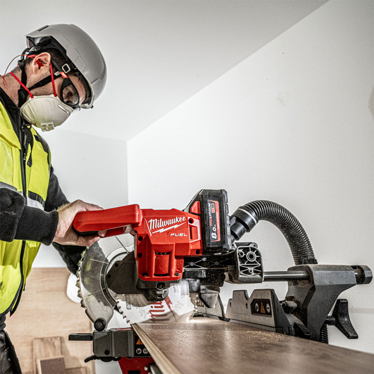 Milwaukee M18FMS190-0 18V Fuel Brushless 190mm Mitre Saw Body Only 4933459619 - MonkeyTools
