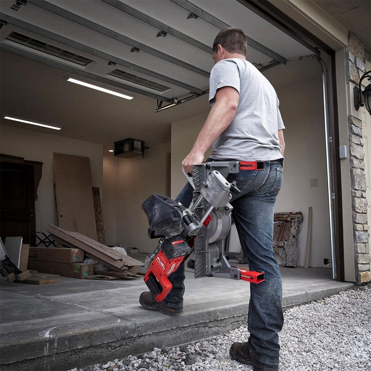 Milwaukee M18FMS190-0 18V Fuel Brushless 190mm Mitre Saw Body Only 4933459619 - MonkeyTools