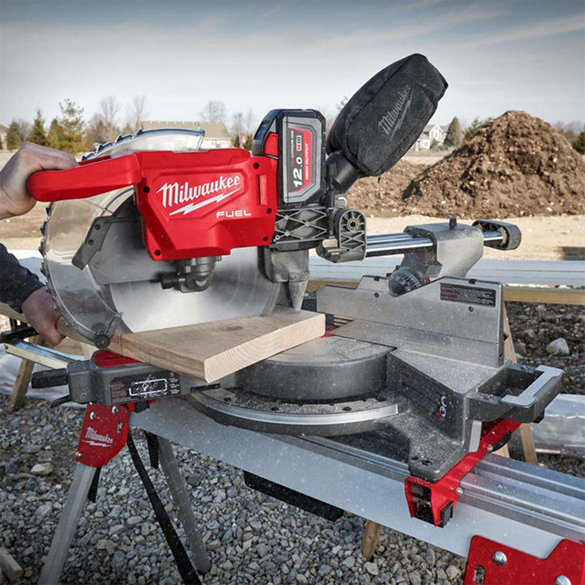 Milwaukee M18FMS305-0 18V Fuel ONE-KEY Brushless 305mm Mitre Saw Body Only 4933471205 - MonkeyTools
