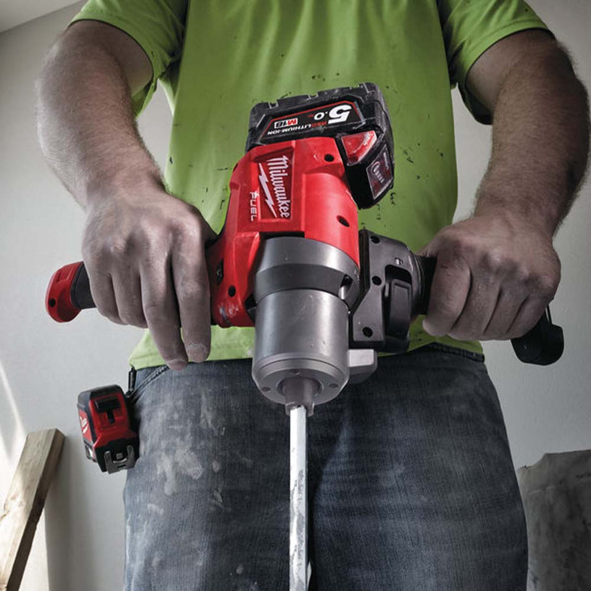 Milwaukee M18FPM-0X 18V FUEL Brushless Paddle Mixer Body with Case 4933459719 - MonkeyTools