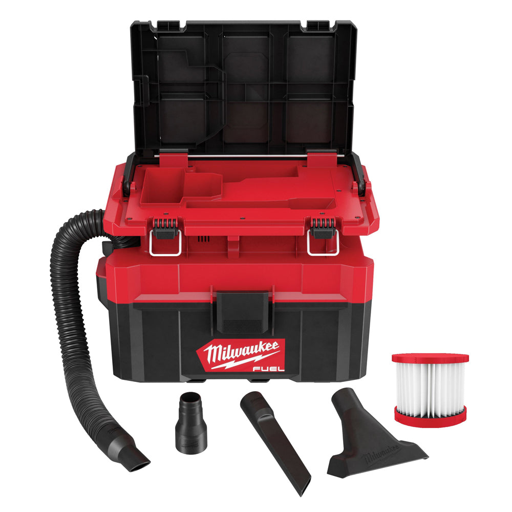 Milwaukee M18FPOVCL-0 18V Fuel Brushless Packout L-Class Wet & Dry Vacuum Body Only 4933478187 - MonkeyTools