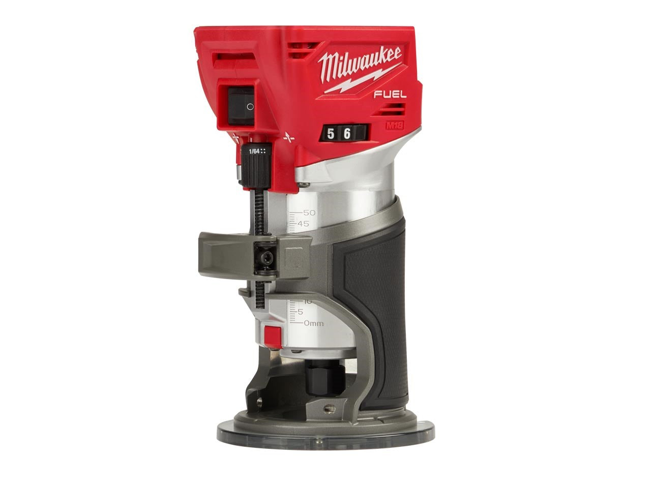 Milwaukee M18FTR-0 18V Brushless Trim Router in Case + 1/4" 35 Piece Cutter Set - MonkeyTools