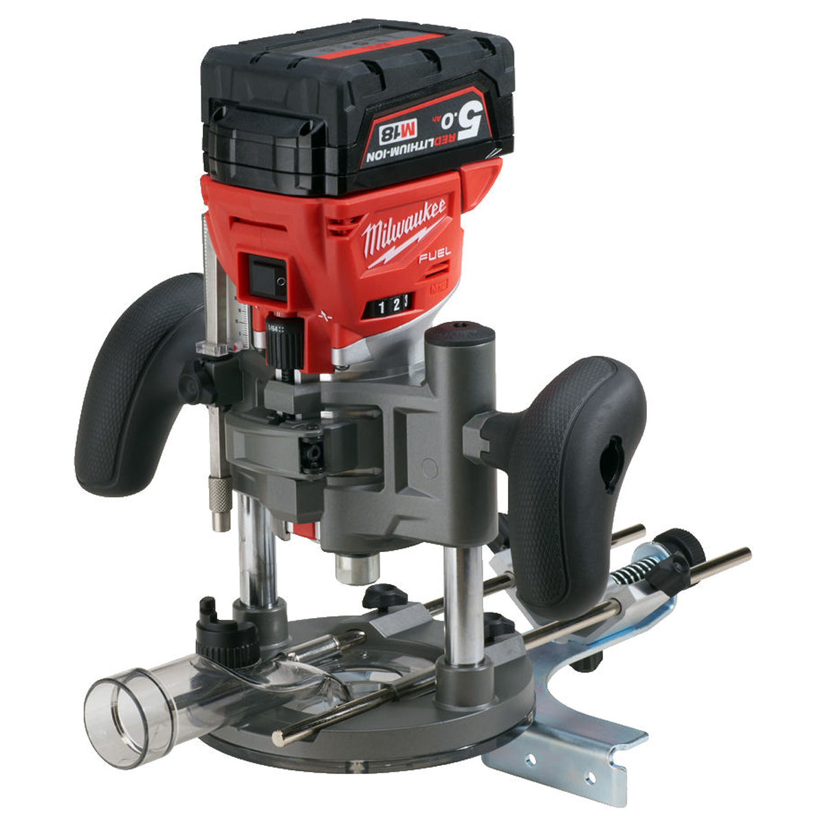 Milwaukee M18FTR-0X M18 18V Brushless FUEL Laminate Trimmer Router Body in Case 4933471604 - MonkeyTools