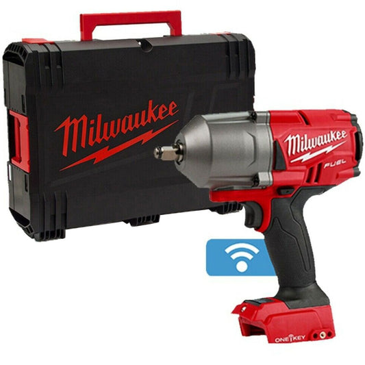 Milwaukee M18ONEFHIWF12-0X 18V 1/2" FUEL Brushless Impact Wrench with 1 x 5.5Ah Battery Charger & Case - MonkeyTools