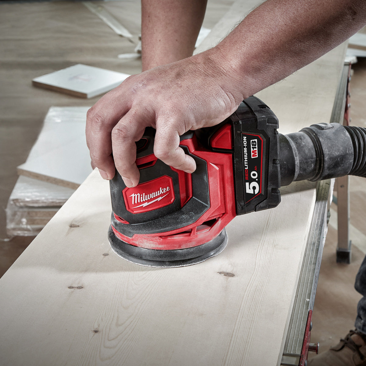Milwaukee M18PP5C-503B 18V FUEL Woodworking 5 Piece Kit with 3 x 5.0Ah Batteries & Charger 4933480469 - MonkeyTools