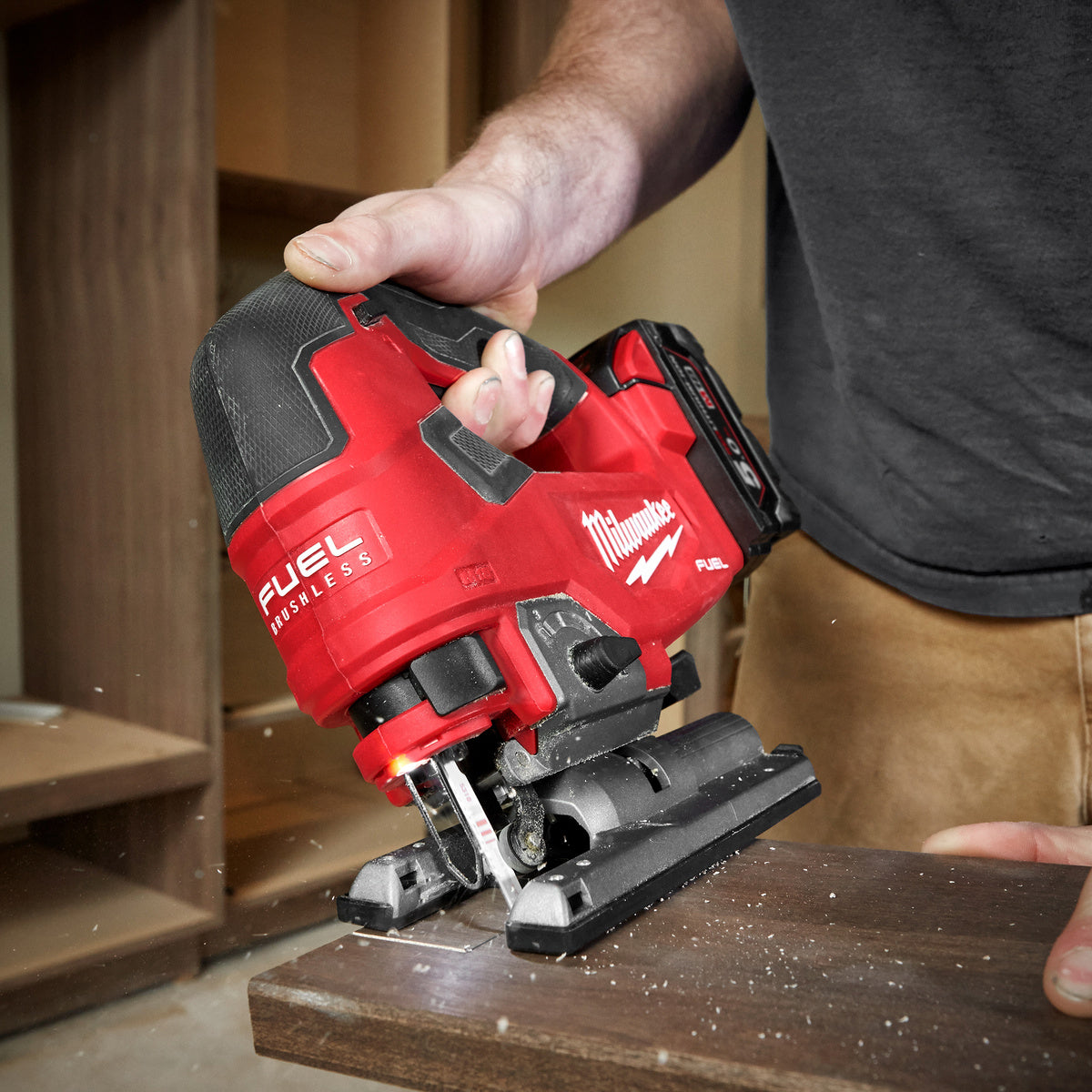 Milwaukee M18PP5C-503B 18V FUEL Woodworking 5 Piece Kit with 3 x 5.0Ah Batteries & Charger 4933480469 - MonkeyTools