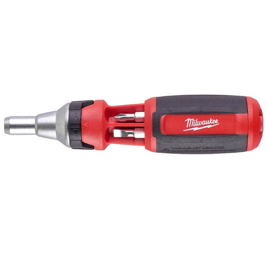 Milwaukee 9-In-1 Ratchet Multi-Bit Screwdriver Universal 4932471598 - MonkeyTools