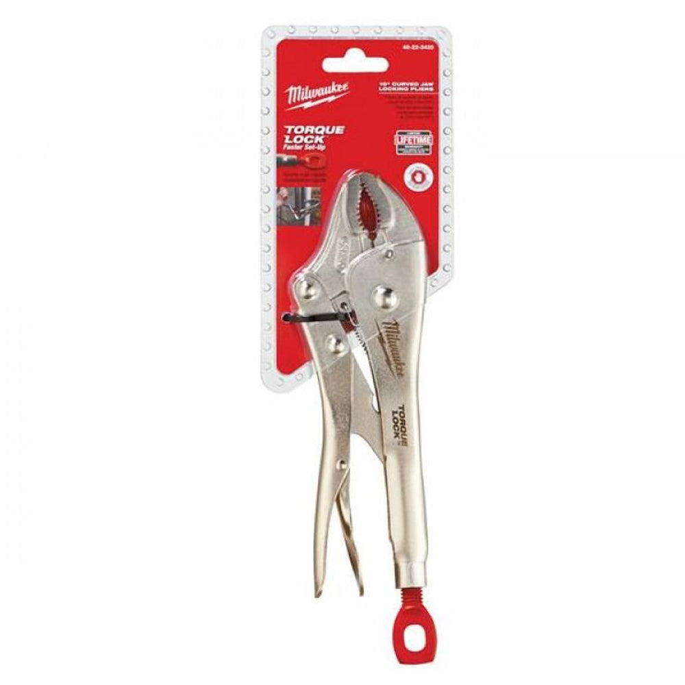 Milwaukee 10" Torque Lock Curved Jaw Locking Pliers 4932471725 - MonkeyTools
