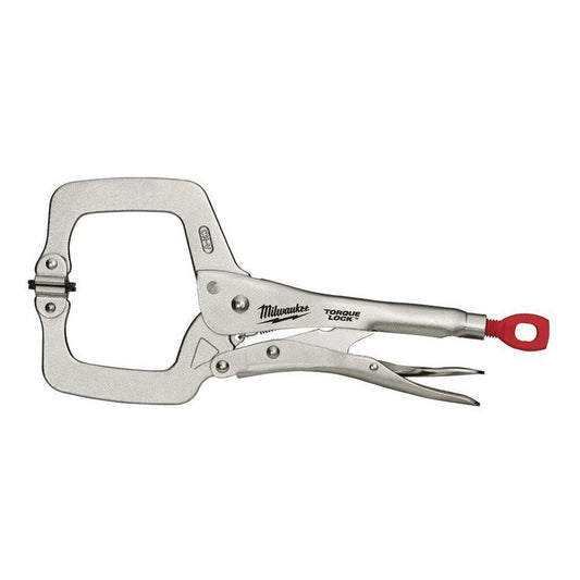 Milwaukee 11" Swivel Jaw Torque Lock Locking C-Clamp 4932471727 - MonkeyTools