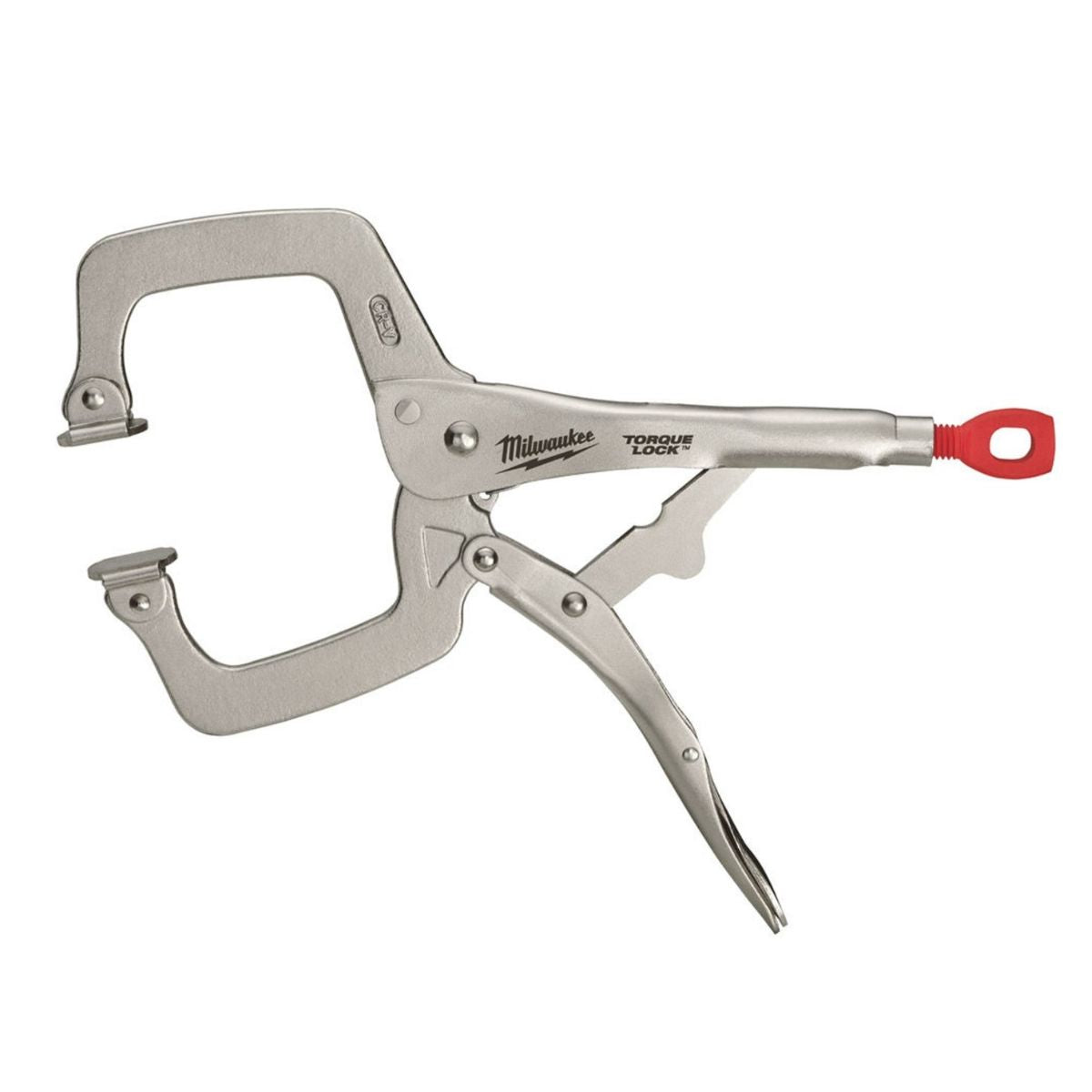 Milwaukee 11" Swivel Jaw Torque Lock Locking C-Clamp 4932471727 - MonkeyTools
