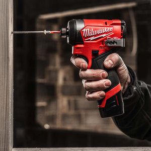 Milwaukee 12V Twin Pack Brushless Impact Driver + Combi Drill with 2 x 2.0Ah Battery & Charger - MonkeyTools
