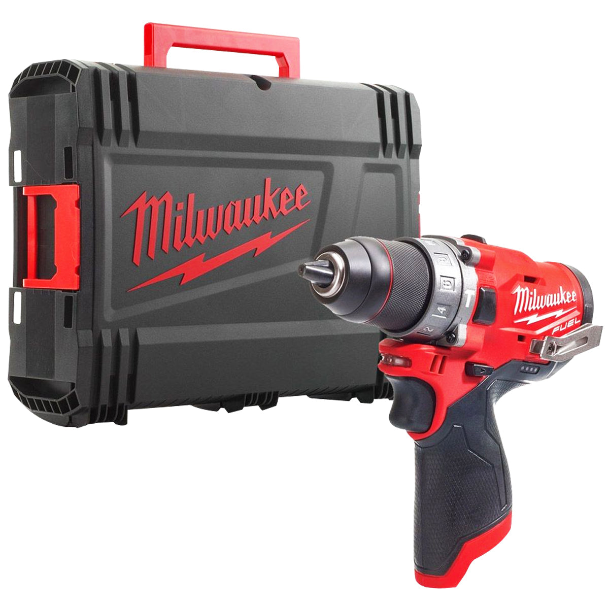 Milwaukee 12V Twin Pack Brushless Impact Driver + Combi Drill with 2 x 2.0Ah Battery & Charger - MonkeyTools