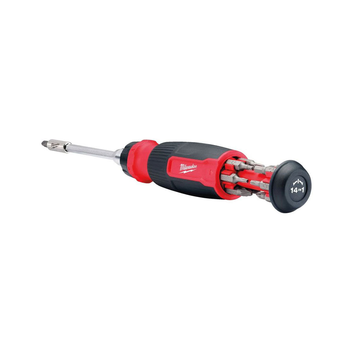 Milwaukee 14-In-1 Ratchet Multi-Bit Screwdriver 4932480582 - MonkeyTools