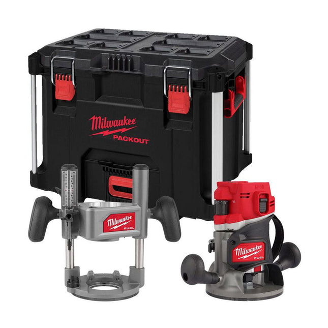 Milwaukee 18V M18FR12KIT-0P FUEL Brushless 1/2" Router Cutter with Packout Case 4933493305 - MonkeyTools