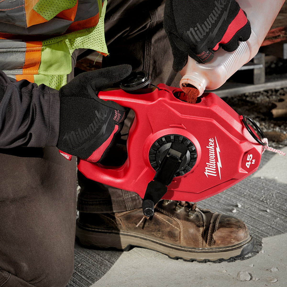 Milwaukee 30m Large Capacity Chalk Reel 4932471634 - MonkeyTools